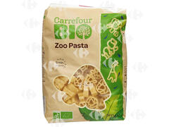 Pâtes Zoo Carrefour Bio 500g.