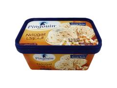 Crème Glacée Nougat en Bac Pingouin 1L