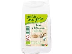 Farine de Riz Demi-Complète Sans Gluten Ma Vie Sans Gluten 500G