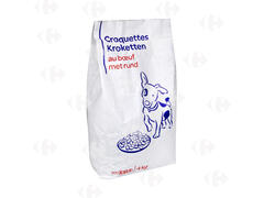 Croquettes au Bœuf pour Chiens Carrefour Blanc 4kg