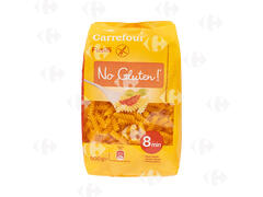 Pâtes Fusilli sans Gluten Carrefour 500g