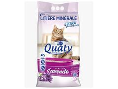 Litière Minérale à la Lavande pour Chats Quaty 5L