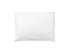 Taie d'Oreiller Blanc en Percale de Coton Bio Tex Home 50x70 cm