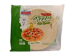 Pizza Huile d'Olive Bimbo 3 pièces 420g