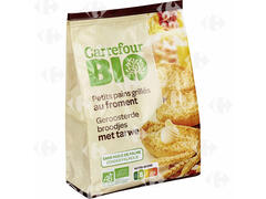 Petits Pains Bio Grillés au Froment Carrefour Bio 225g