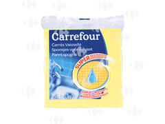 Éponges Carrés Carrefour 5 unités