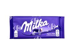 Tablette de Chocolat au Lait Alpine Milka 100g