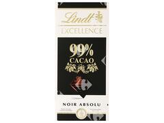 Tablette de Chocolat Noir 99% Cacao Lindt Excellence 50g
