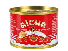 Conserve de Double Concentré de Tomates Aicha 70g
