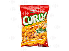 Cacahuètes Curly Classic Lorenz 60g.