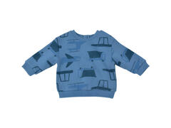 Sweat Unisexe Manches Longues Tex Bleu