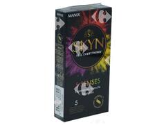 Préservatifs sans latex 5 Senses Manix Skyn 5 unités