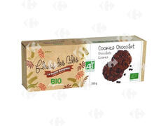 Biscuits Cookies Chocolat Bio Fleurs De Blés 200g.