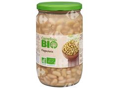 Flageolets Carrefour Bio 72cl