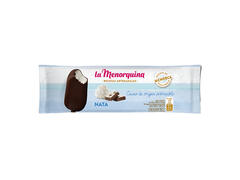 Bâtonnet Glace Crème Chocolat Noir La Menorquina 90ml.