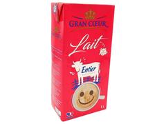 Lait UHT Entier Gran Coeur 1L.