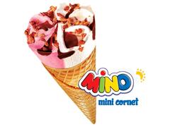 Cornet Glace Mino Vanile Fraise Yasmina 70ml.