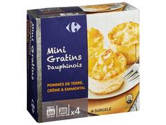 Mini Gratin Dauphinois Carrefour 4x120g