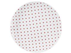 Assiette Dessert Ronde Kasa en Porcelaine Tiles 19cm