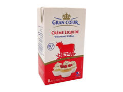 Crème UHT 35% Matière Grasse Grand Coeur 1L.