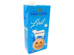 Lait UHT Demi-Ecrémé Gran Coeur 1L.