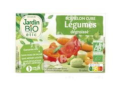 Bouillon Cube Légumes Dégraissé Bio Jardin Bio 9x10g