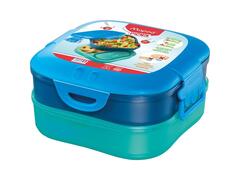 Boîtes à Déjeuner Enfant Picnic Bleu 3x1