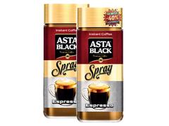 Café Soluble Black Spray Asta Lot de 2x40g