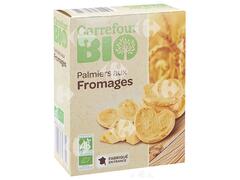 Biscuits Palmiers aux Fromages Carrefour Bio 100g