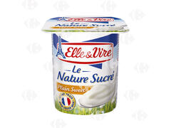 Dessert Lacté Nature Sucré Elle Et Vire 125g