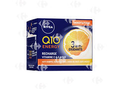 Crème Soin de Nuit Anti-Rides Q10 Vitamine C et E Nivea 50ml