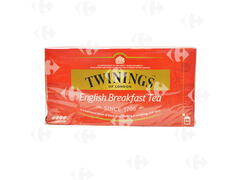 Thé Aromatisé Anglais en Sachets Twinings 25 sachets.