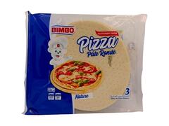 Pâte à Pizza Nature Bimbo 420g 3 unités