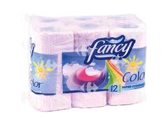 Papier Hygiénique 2 Plis Décoré Fancy 12 rouleaux.