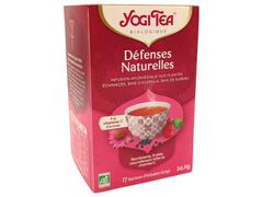 Infusion Bio Défenses Naturelles Yogi Tea 34g.
