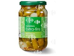 Bocal de Cornichons Extra Fins Carrefour 37cl