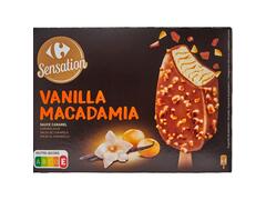 Bâtonnets Vanille Macadamia Carrefour Sensation 4 unités 282g