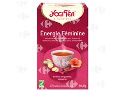 Infusion Énergie Féminine Yogi Tea 17 sachets