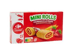 Génoises Fourrage à la Fraise Carrefour Classic 150g