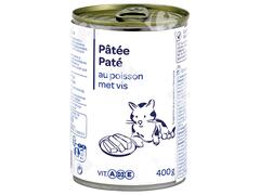 Pâtée au Poisson pour Chats Carrefour Blanc 400g