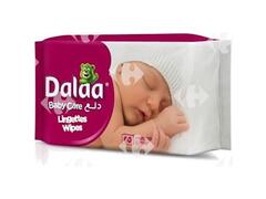 Lingettes Bébé Dalaa 60 unités