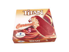 Bâtonnet de Glace Caramel Titan 3x110ml