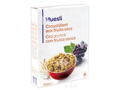 Muesli Croustillant aux Fruits Carrefour Blanc 750g