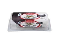 Fromage Bûche de Chèvre Cendrée Sous Coque Soignon 125g