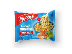 Lot nouilles saveur crevettes Noody 5x70g.