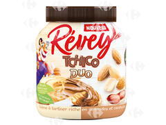 Crème à Tartiner Duo Amandes et Cacahuètes Tchico Revey 350g