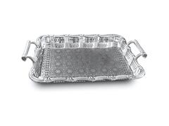 Plateau Nacré en Inox Grand Format