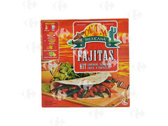 Kit Fajitas Cantina Mexicana 470g 8 feuilles