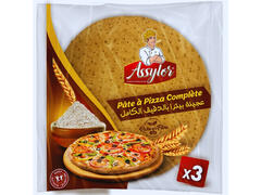 Pâte à Pizza Complète Assylor 3 pièces 400g
