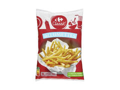 Frites Allumettes 6/6 Carrefour 1kg.